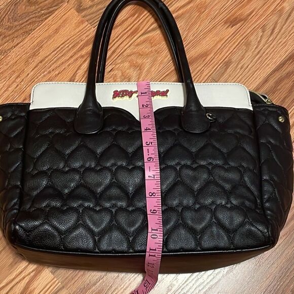 Betsy Johnson Bag, Black, Ivory, red - Picture 10 of 11